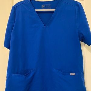 Figs scrub set royal blue XL